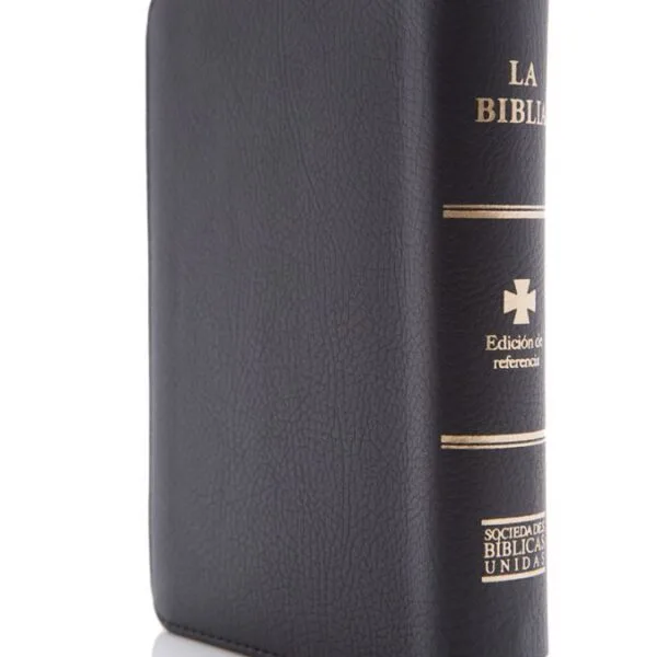 Biblia Mediana Dios Habla Hoy Negra con Dorado DHH - Imagen 4