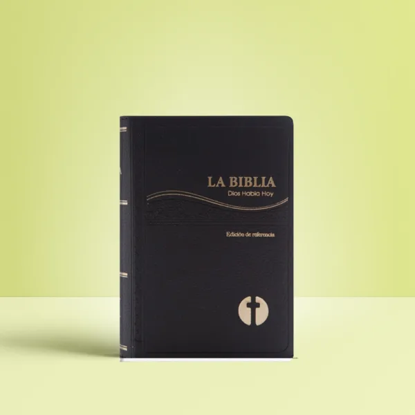 Biblia Mediana Dios Habla Hoy Negra con Dorado DHH