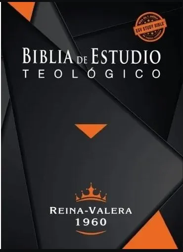 Biblia RVR1960 de Estudio Teológico Letra Grande con Índice Color Negro