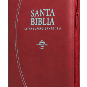 Biblia Reina Valera 1960 Letra Súper Gigante Color Rojo