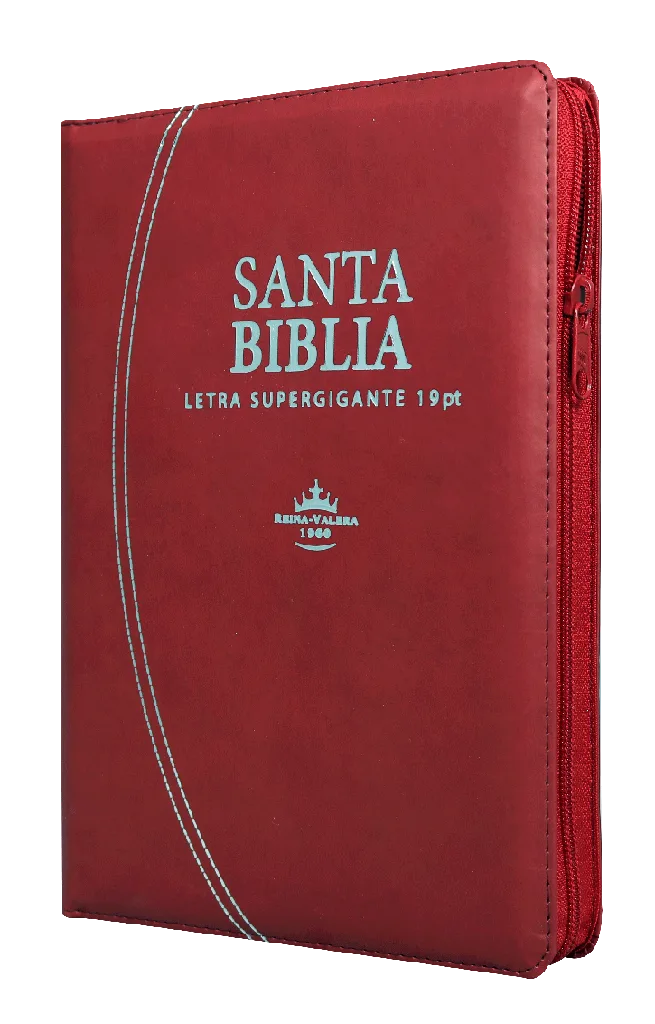 Biblia Reina Valera 1960 Letra Súper Gigante Color Rojo