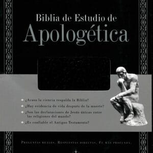 Biblia Reina Valera 1960 de Estudio Apologética Color Negro