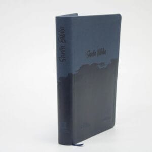 Biblia RVC Letra Grande con Ayudas Digitales color Azul