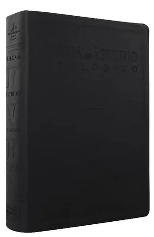 Biblia RVR1960 de Estudio Teológico Letra Grande con Índice Color Negro - Imagen 2