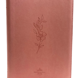 Biblia Reina Valera Letra Grande Color Rosado Canto Plateado