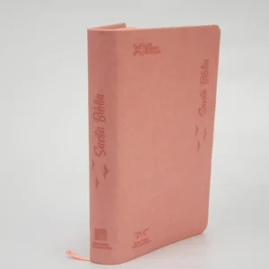 Biblia RVC Letra Grande con Ayudas Digitales color Rosado