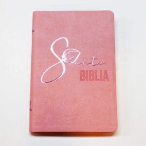 Biblia RVR1960 Letra Mediana Color Rosado