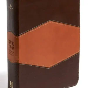 Biblia De Estudio Holman Versión RVR 1960 Color Chocolate y Terracota