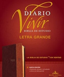 Biblia de Estudio Diario Vivir Reina Valera 1960 Letra Grande