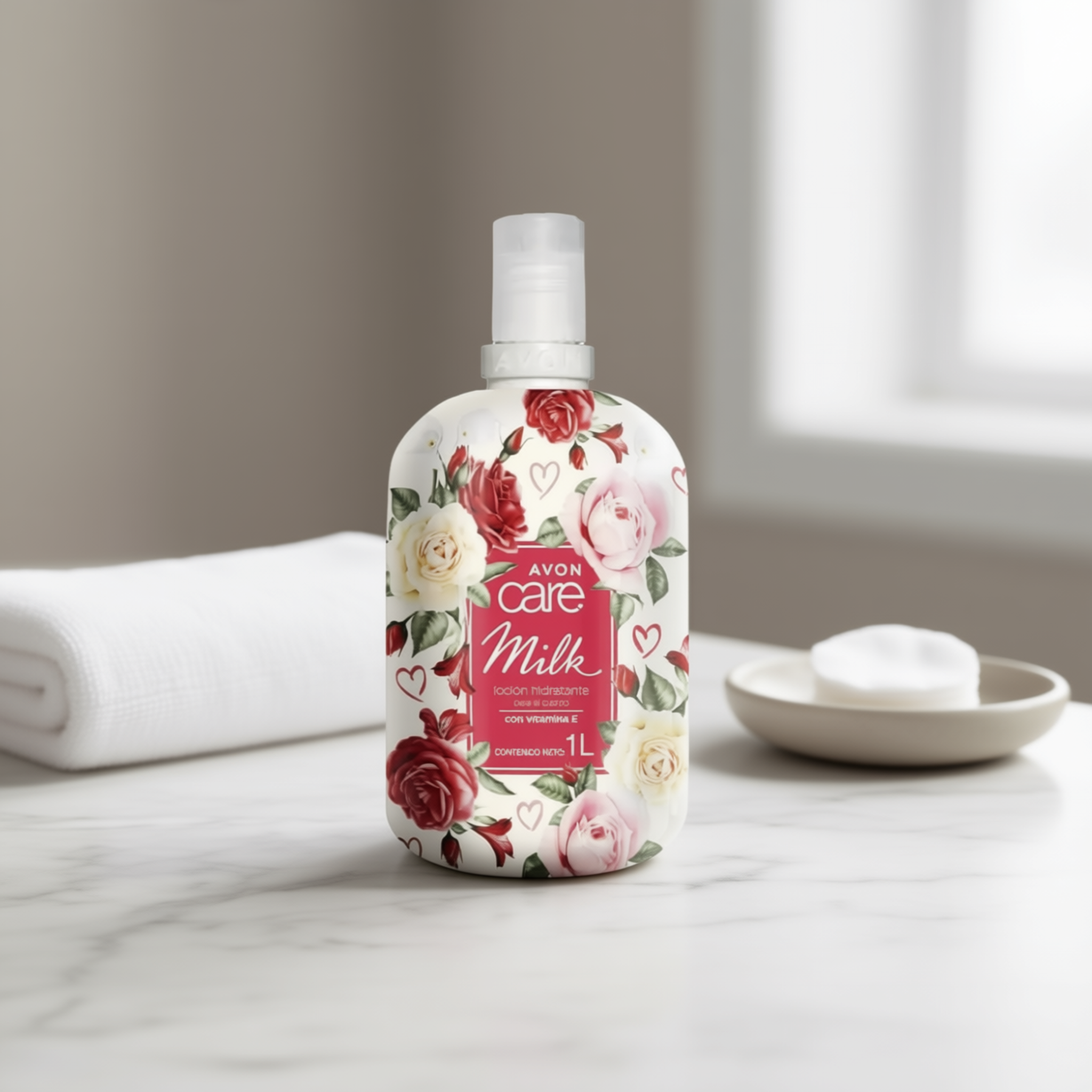 Crema Corporal Milk Care Avon 1 L