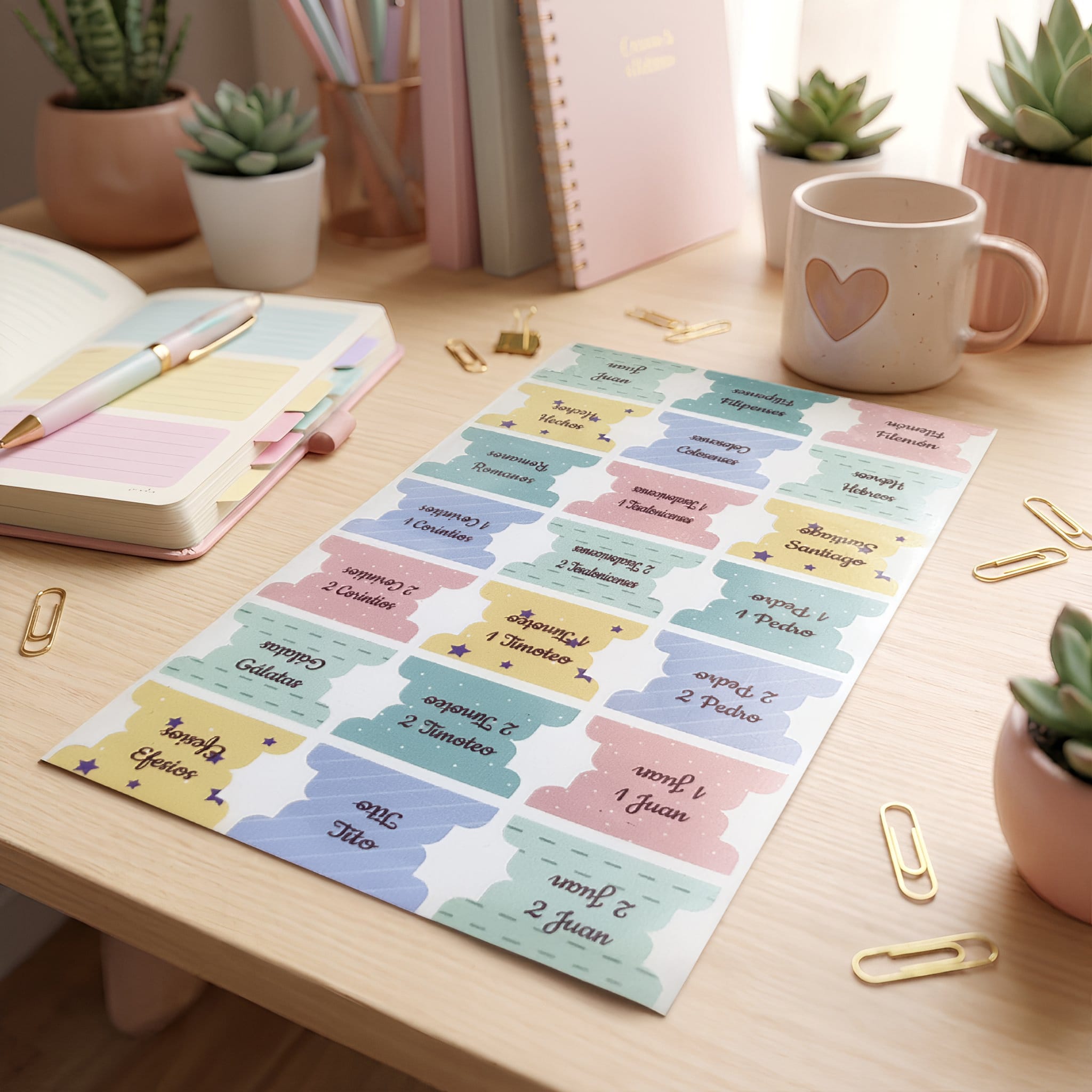 Stickers índice Biblia