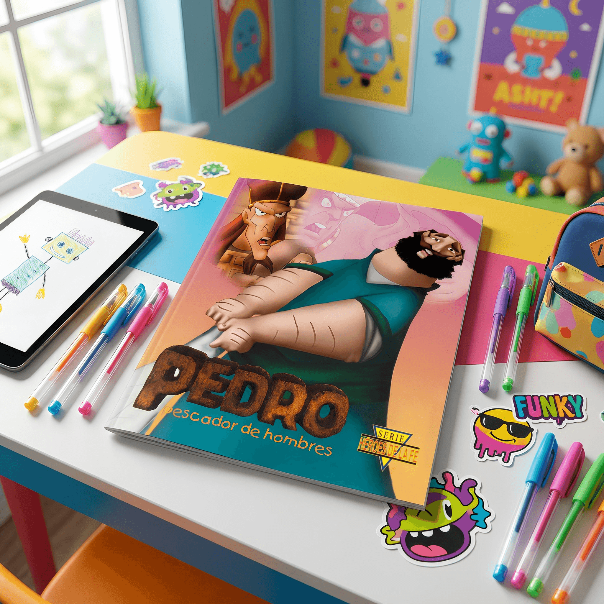 Cartilla infantil “Pedro: Pescador de Hombres”